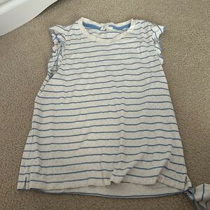 Top M, Bottom L Women’s Roller Rabbit Pajama Set.